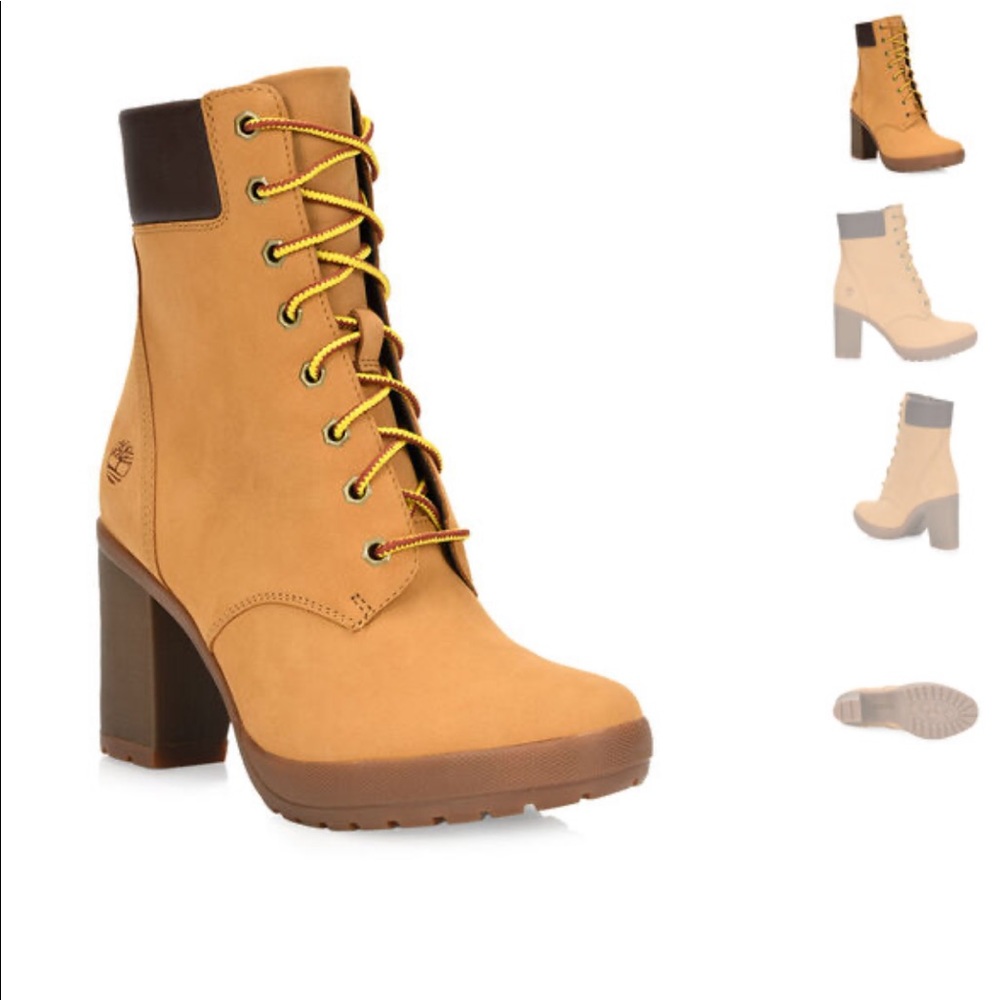 Timberland heels EUC